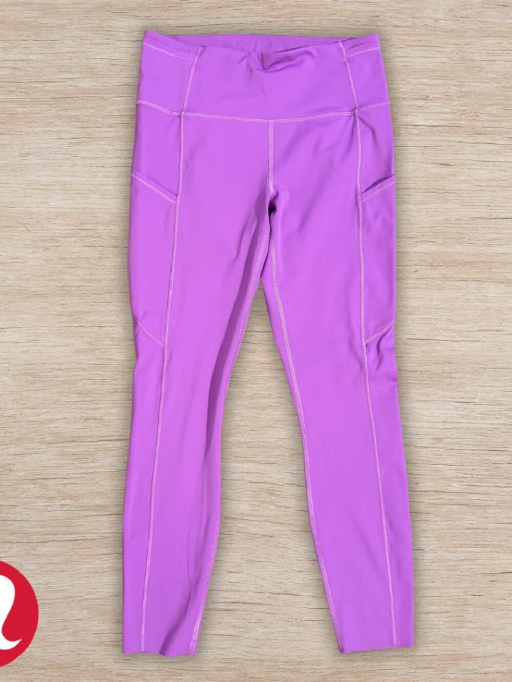 Lululemon Purple Legging Women’s Size 8 Workout Athleisure Gym Athletic Yoga